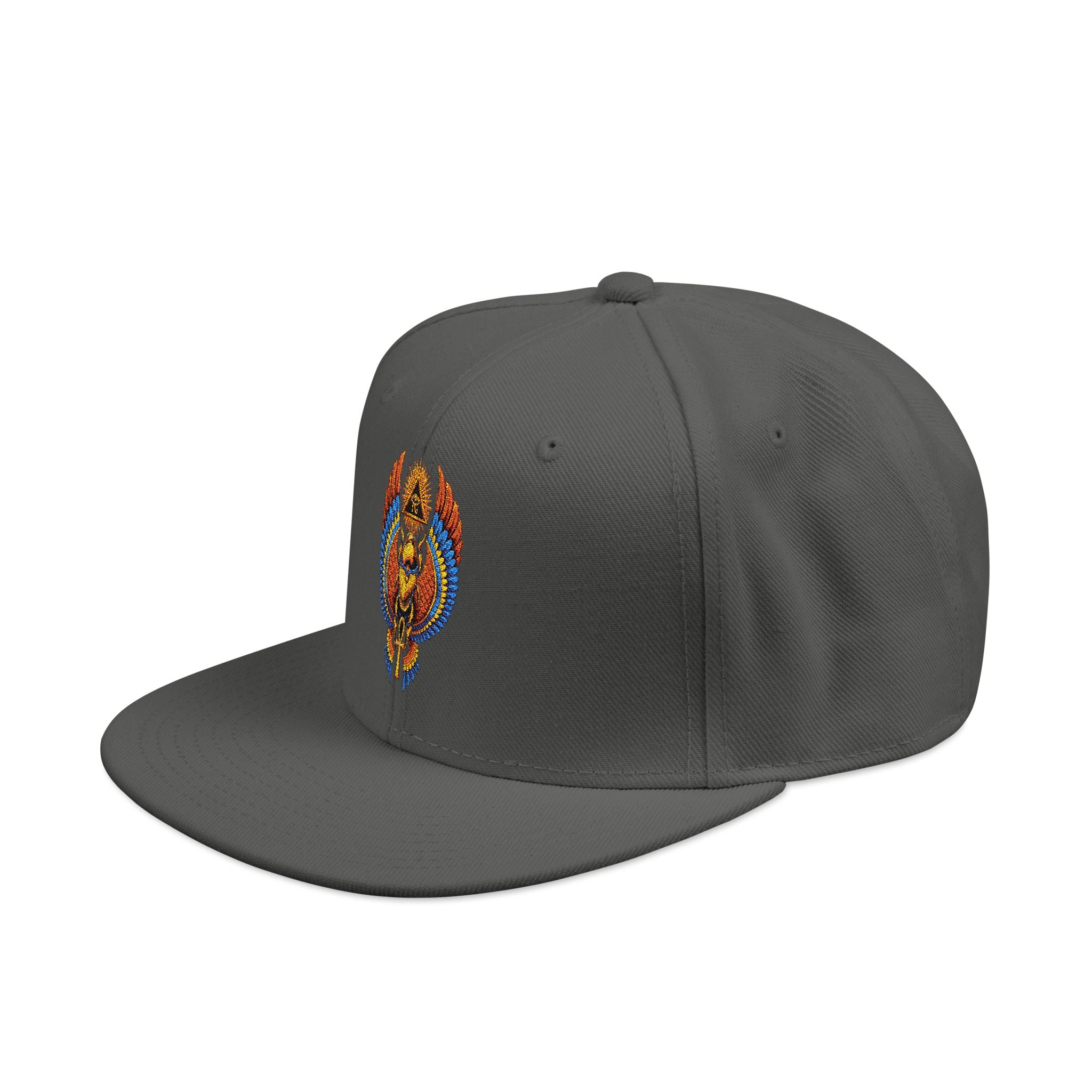 Egyptian Heritage High-Profile Embroidered Snapback