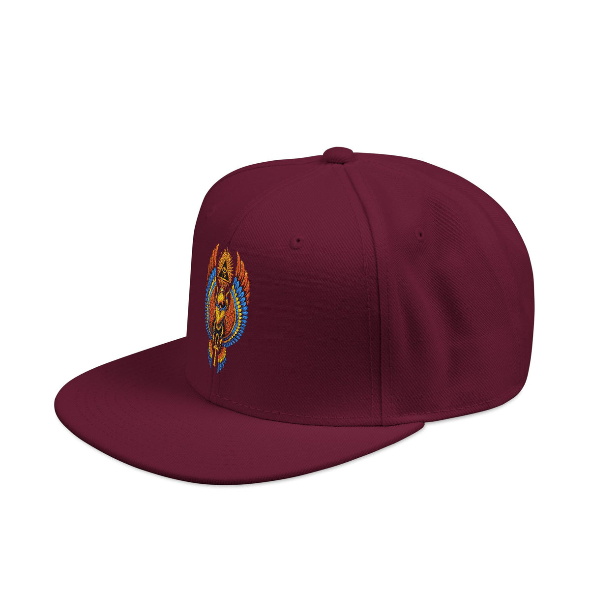 Egyptian Heritage High-Profile Embroidered Snapback