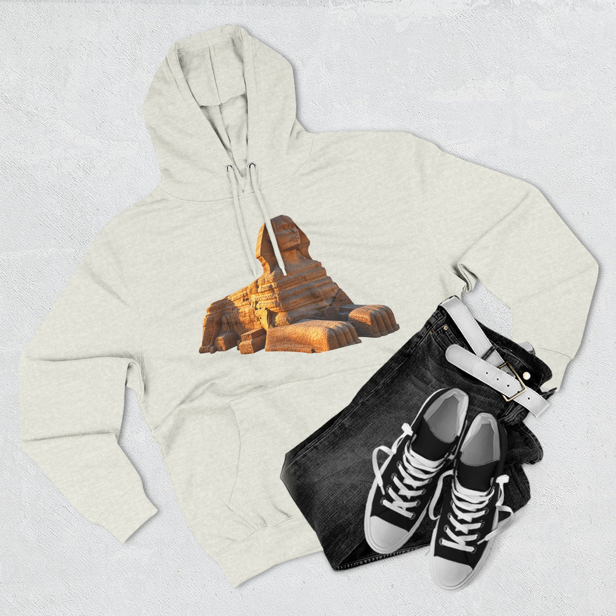Pharaohs Pride USA Premium Three-Panel Fleece Hoodie