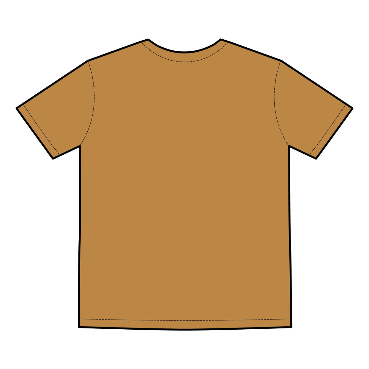 Pharaohs Pride USA Men's Faded Mustard T-Shirt