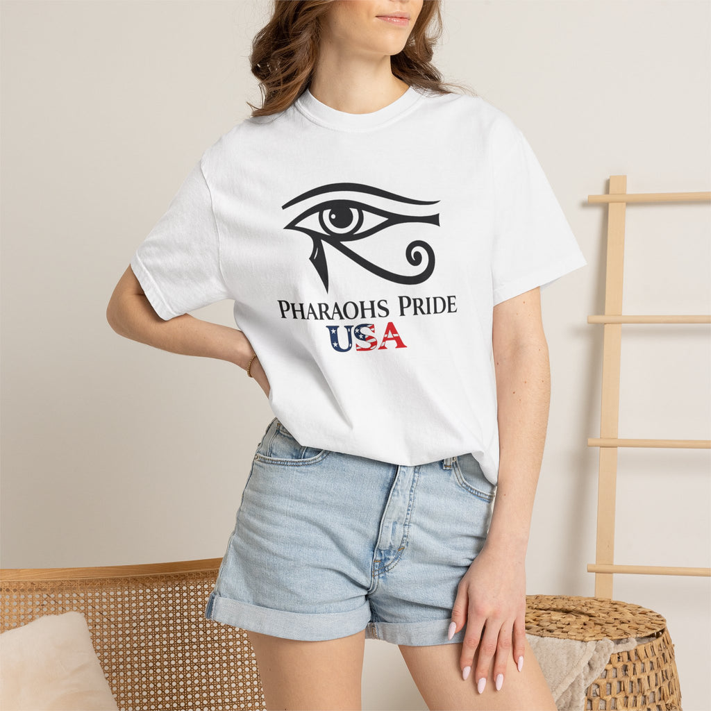 Pharaohs Pride USA Garment-Dyed Cotton T-Shirt product image 18