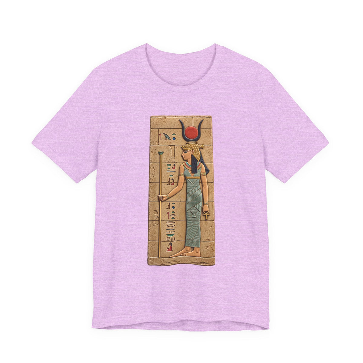 Goddess Isis T-Shirt — Ancient Egyptian Hieroglyph Art Tee Printify