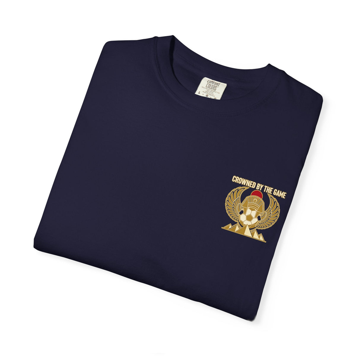 Crowned by the Game – Egyptian Football Heritage T-Shirt Printify