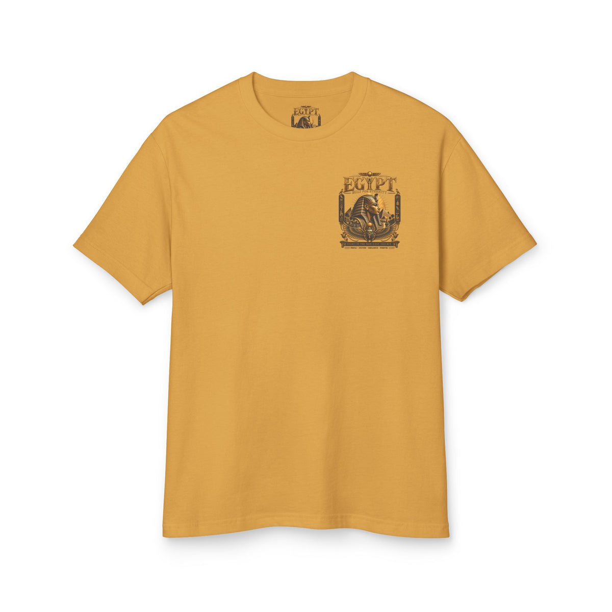 Pharaoh Archive Heavyweight Tee — Built for Eternity Pharaohs Pride USA