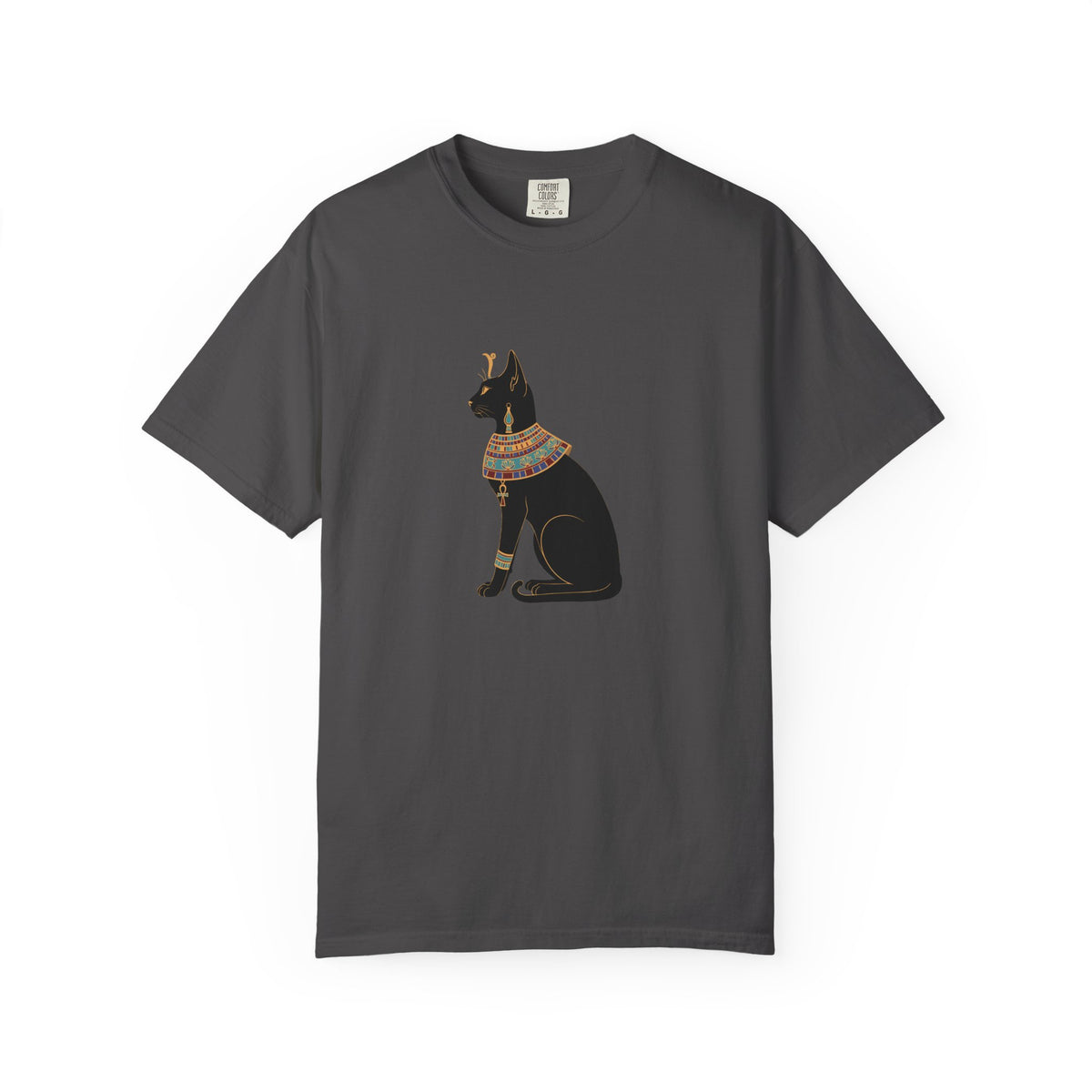 Bastet Egyptian Cat Garment-Dyed T-Shirt