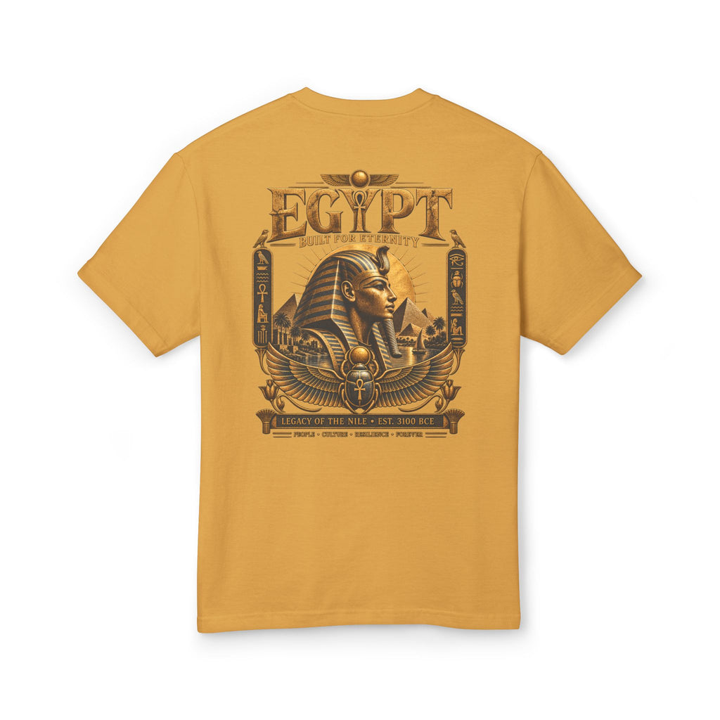 Pharaoh Archive Heavyweight Tee — Built for Eternity Pharaohs Pride USA
