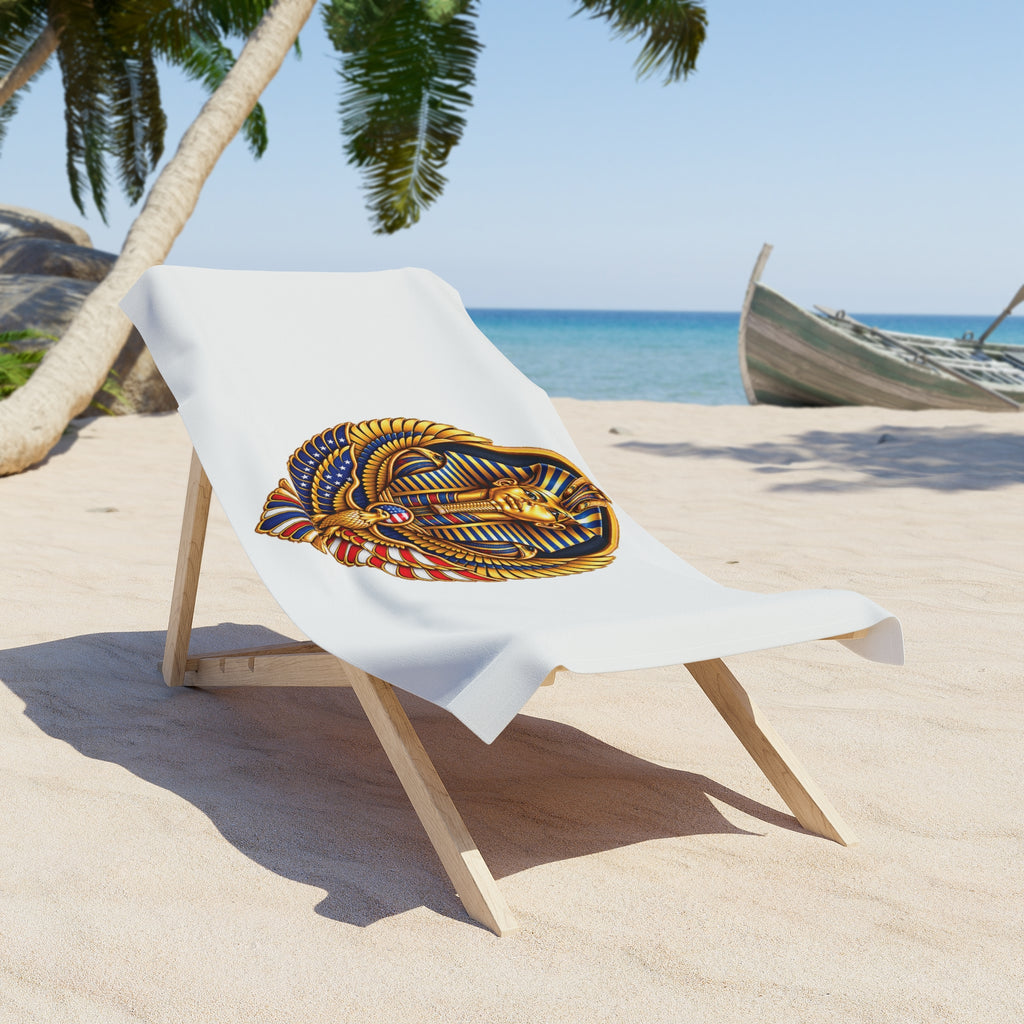 Pharaohs Pride USA Heritage Pattern Beach Towel