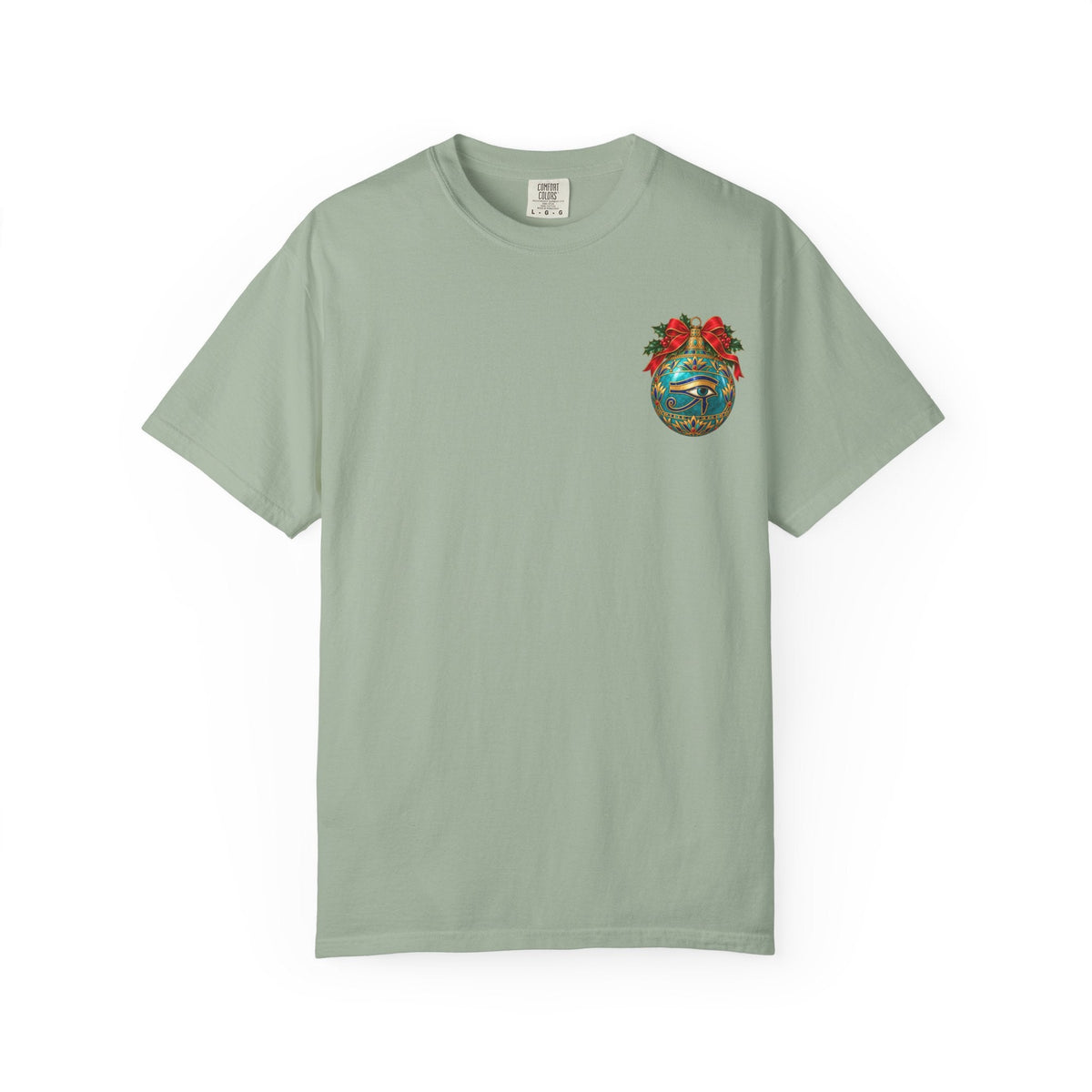 Egyptian Eye of Horus Christmas Ornament T-Shirt Printify