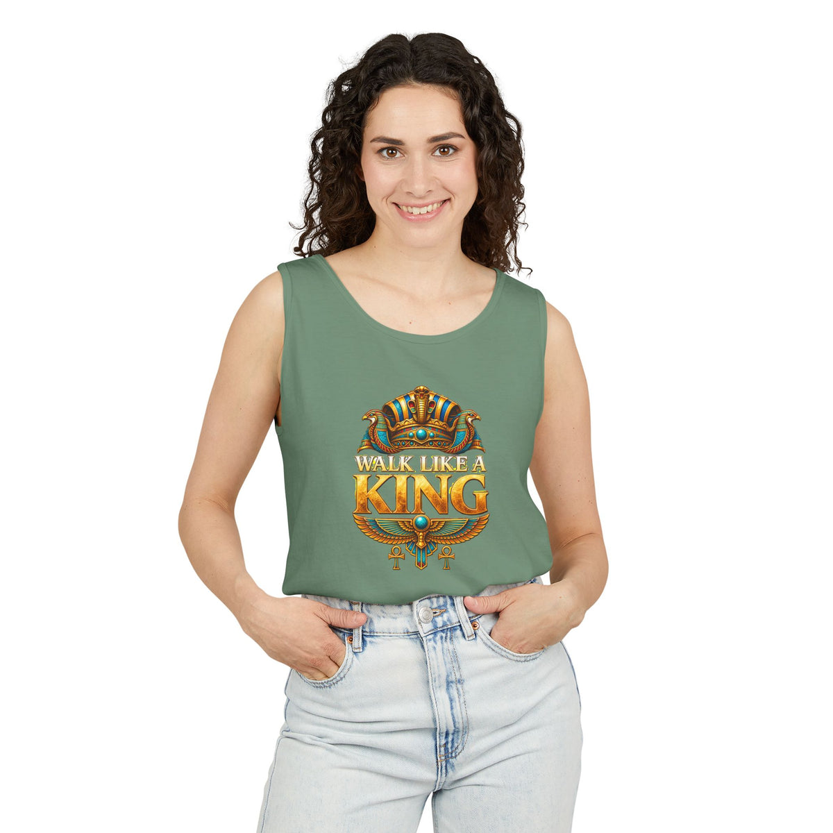Pharaohs Pride USA Garment-Dyed Cotton Tank Top