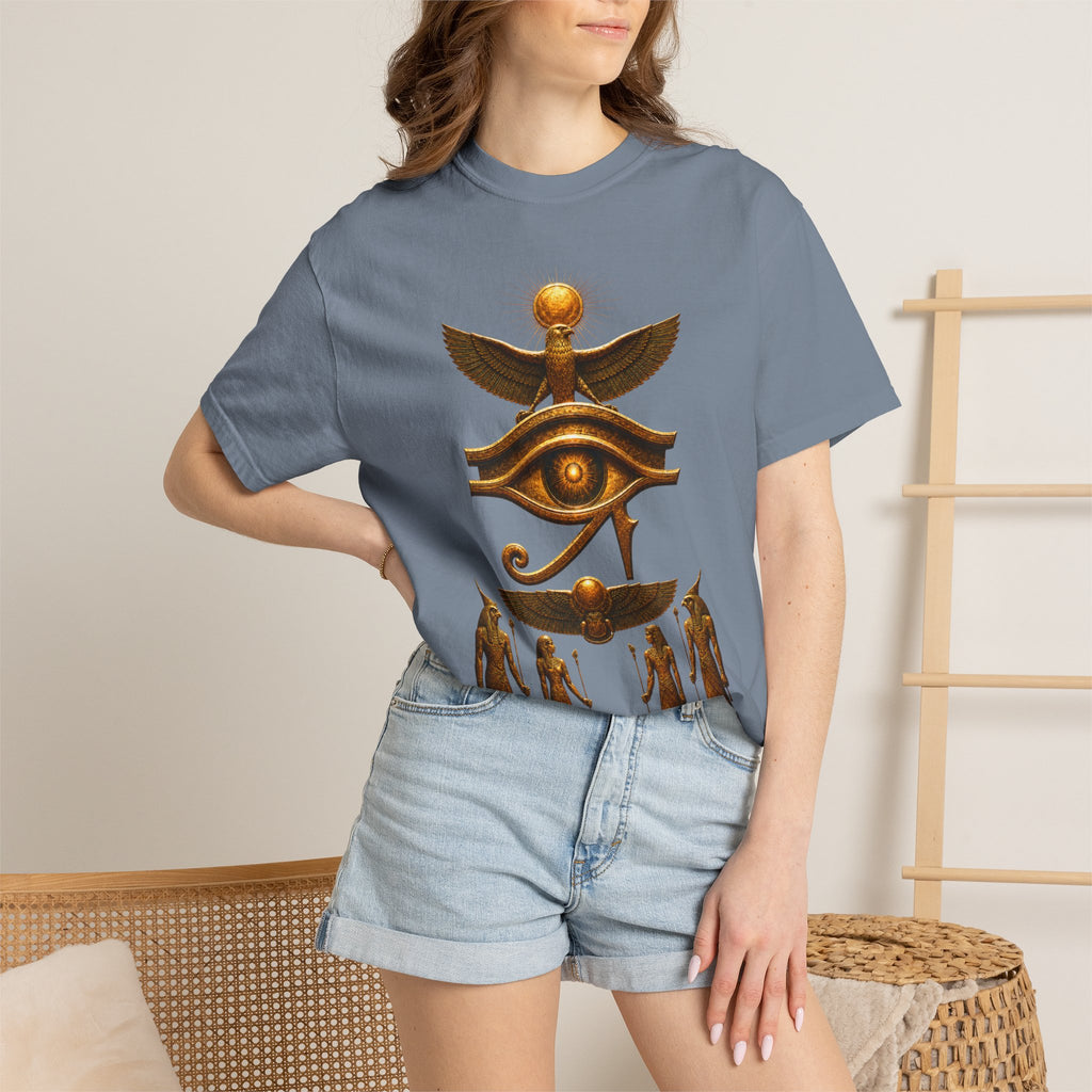 Egyptian Heritage Garment-Dyed Relaxed Cotton Tee