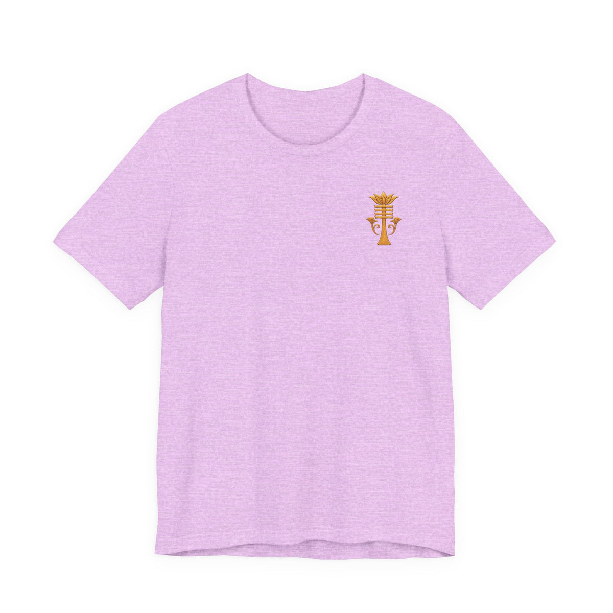 Egyptian Ankh Heart Chest Tee Printify