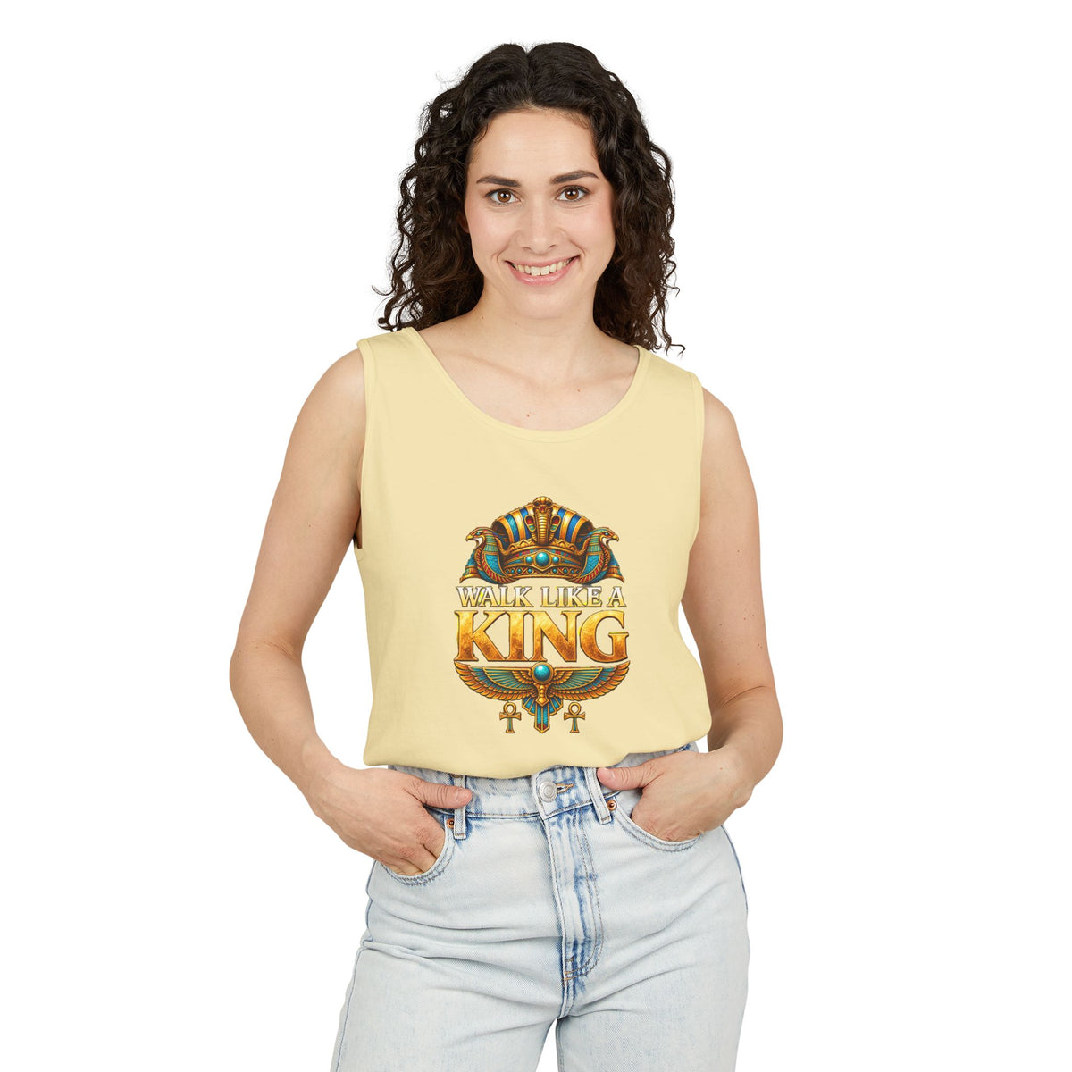 Pharaohs Pride USA Garment-Dyed Cotton Tank Top