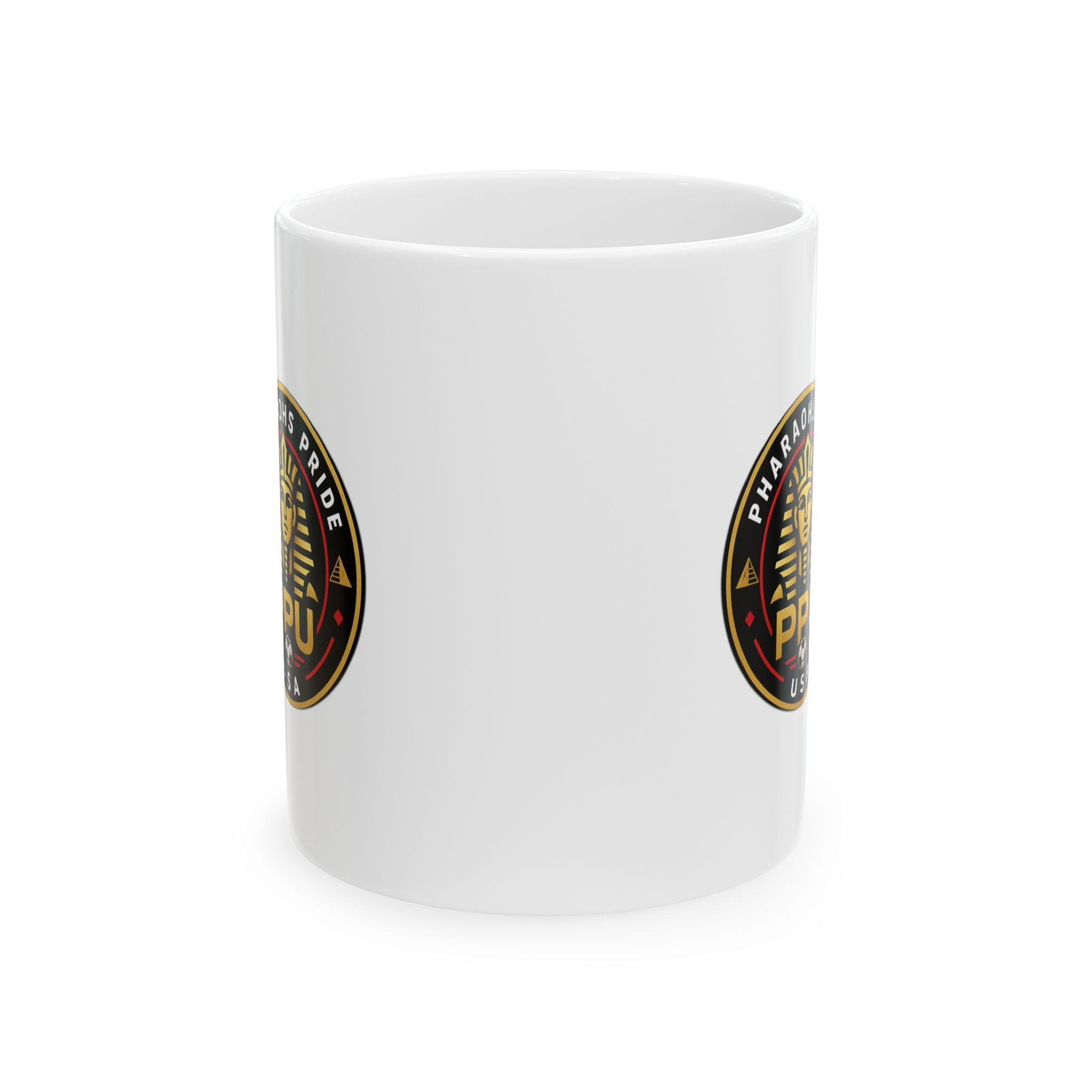 Pharaohs Pride USA Ceramic Coffee Mug | Egypt Football Fan Cup