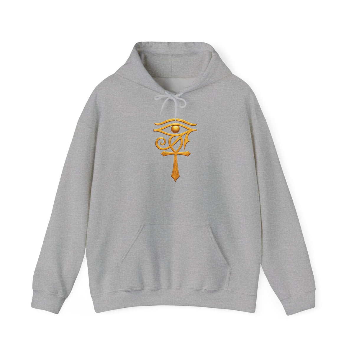 Hoodie — Golden Eye of Ra Symbol Graphic Hoodie Printify