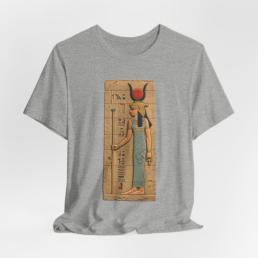Goddess Isis T-Shirt — Ancient Egyptian Hieroglyph Art Tee Printify