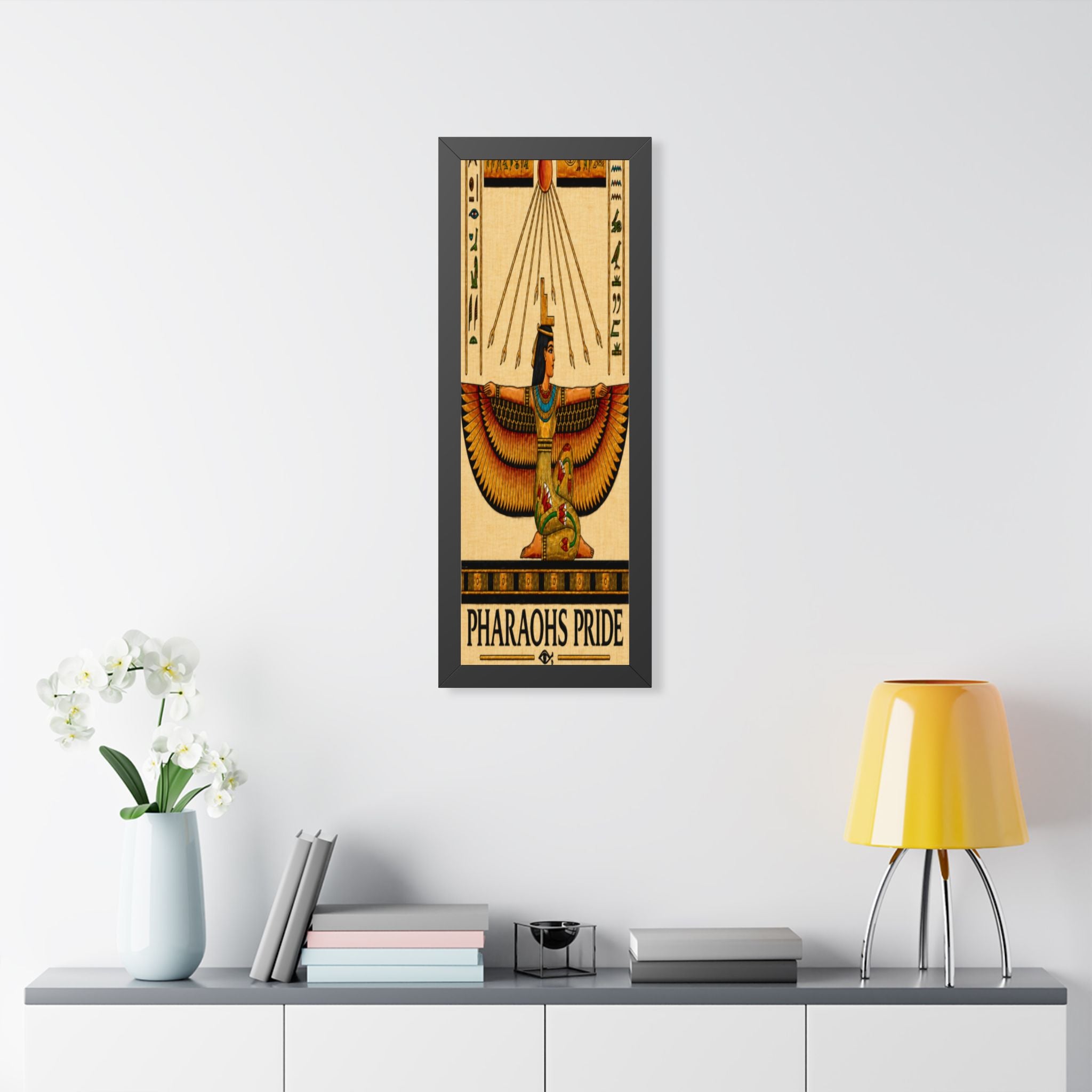 Pharaohs Pride USA Framed Egyptian Papyrus Wall Art product image 42