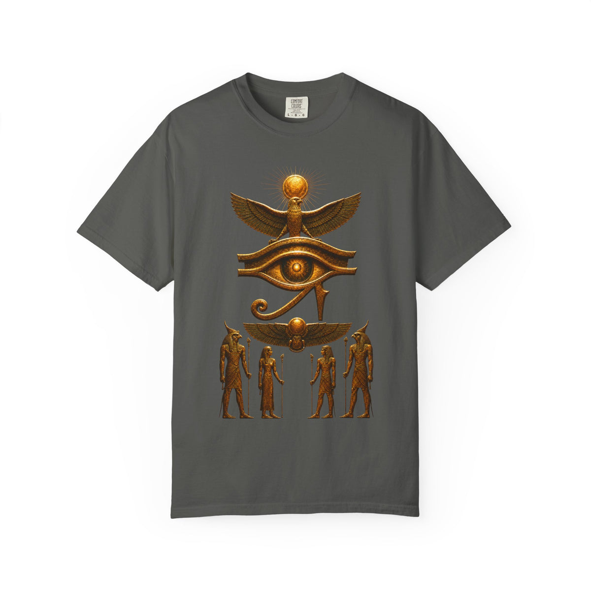 Egyptian Heritage Garment-Dyed Relaxed Cotton Tee