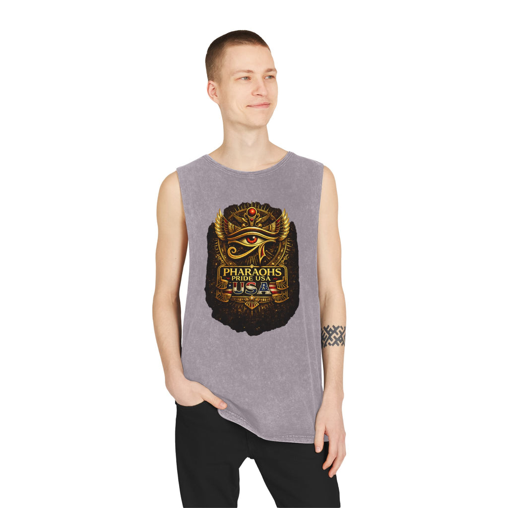 Pharaohs Pride USA Eye of Horus Tank Top – Egypt Heritage Fan Apparel