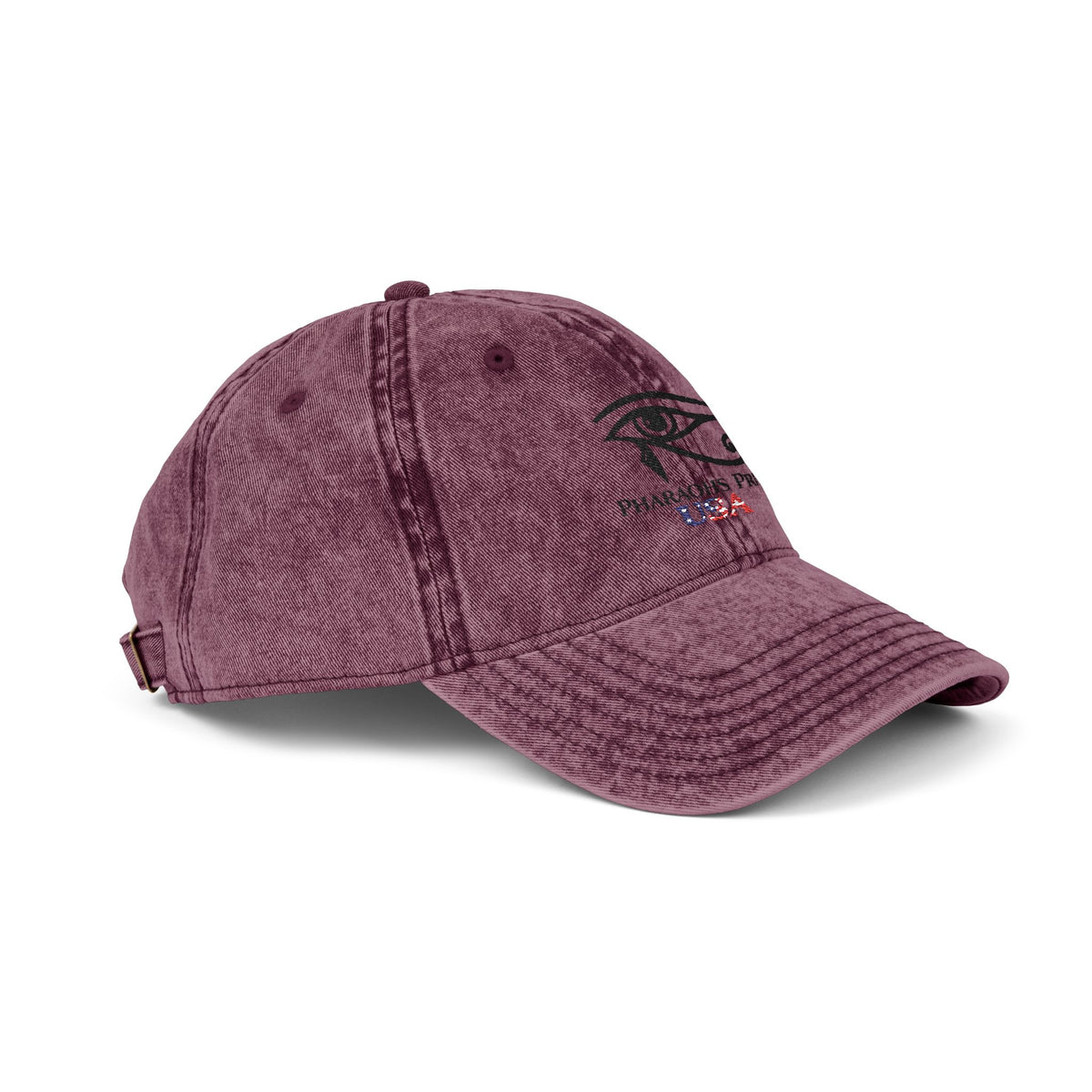 Pharaohs Pride USA Embroidered Vintage Cotton Cap