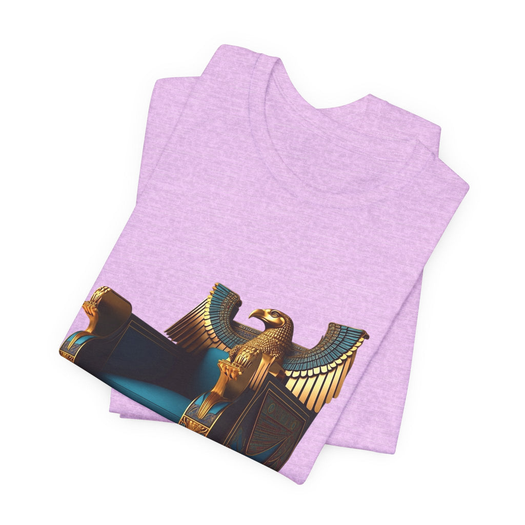 Egyptian Throne T-Shirt — Ancient Egypt Golden Throne Tee Printify
