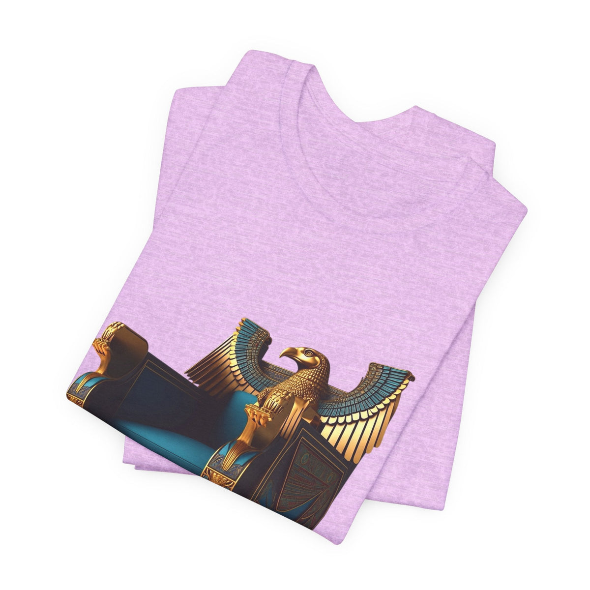 Egyptian Throne T-Shirt — Ancient Egypt Golden Throne Tee Printify