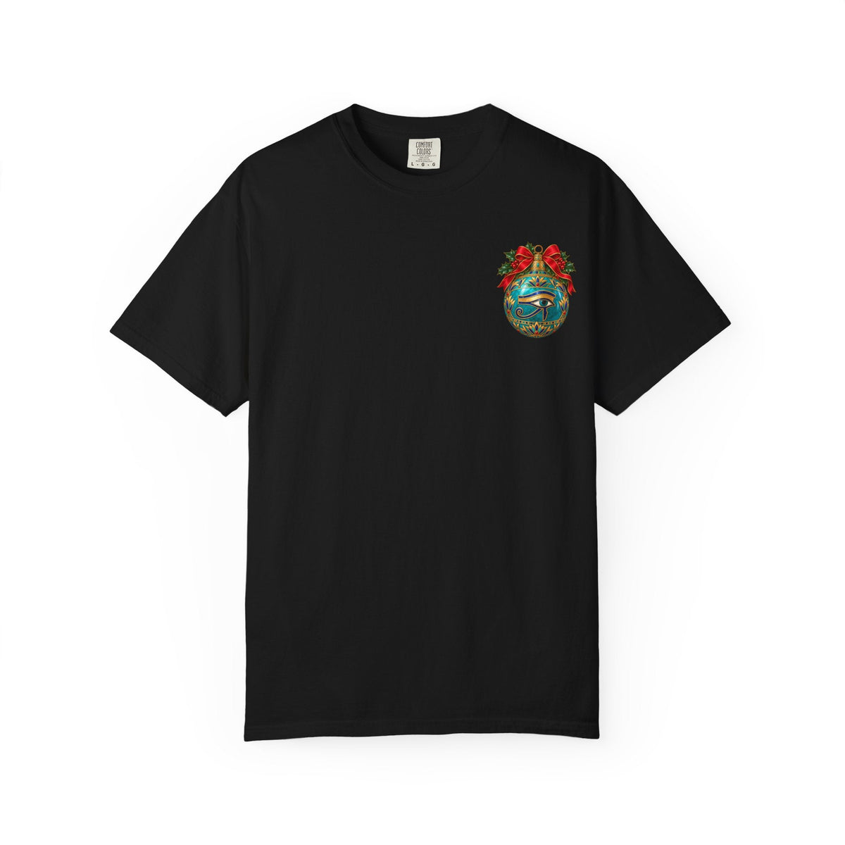 Egyptian Eye of Horus Christmas Ornament T-Shirt Printify