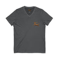 V-neck T-shirt with archer centaur graphic