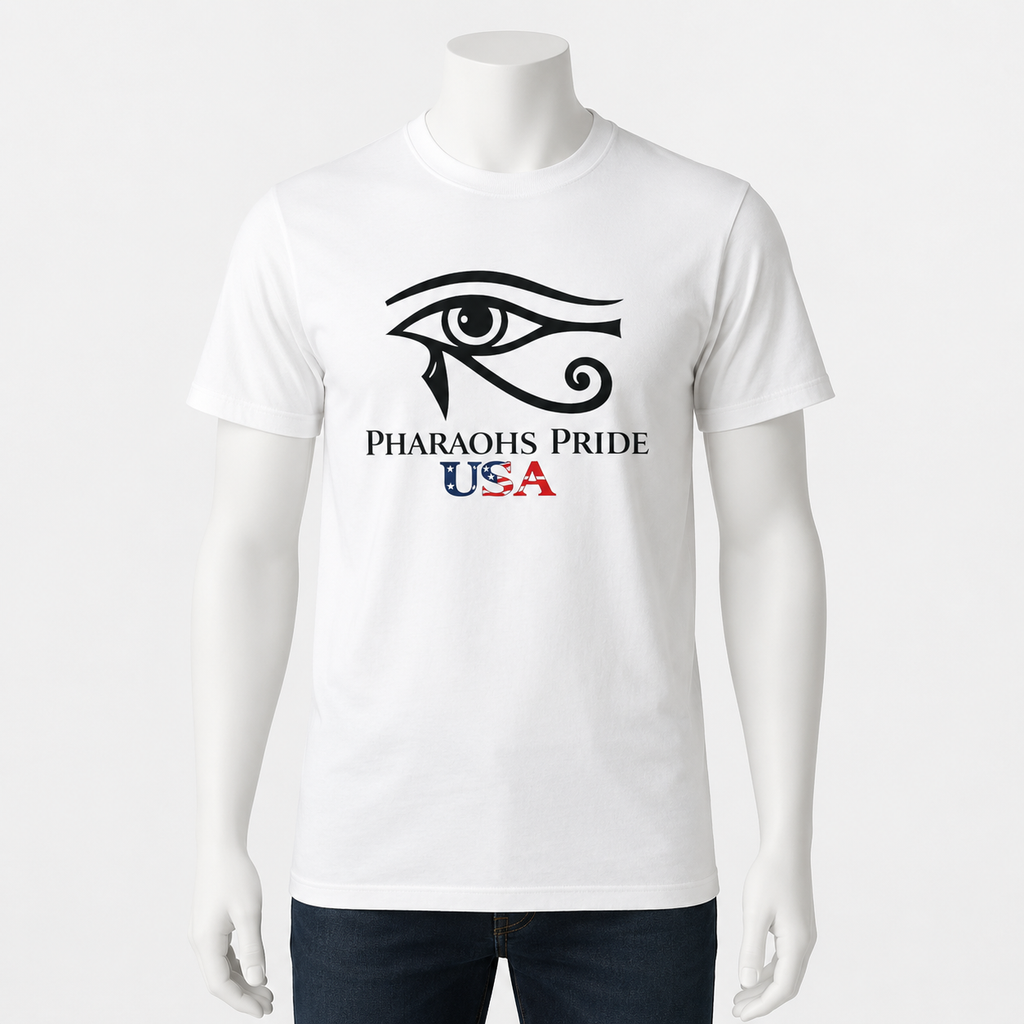 Pharaohs Pride USA Garment-Dyed Cotton T-Shirt