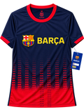 FC Barcelona Barça navy and red game day shirt front view