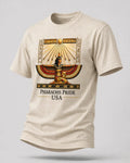 Sand Pharaohs Pride USA Egyptian papyrus winged goddess T-shirt mockup